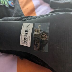 Peep Toe thigh high heels